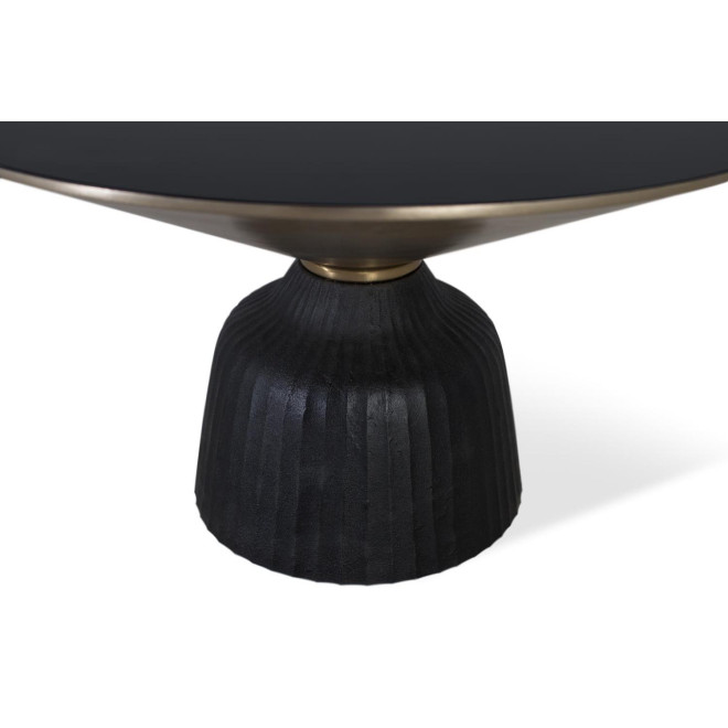 Table basse Aluminium Noir