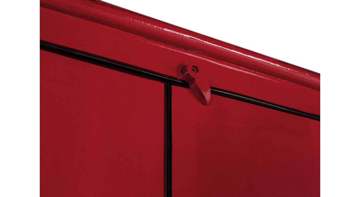 Armoire 2 portes Bois Rouge
