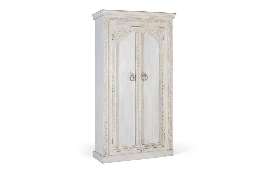 Armoire 2 portes Bois Blanc