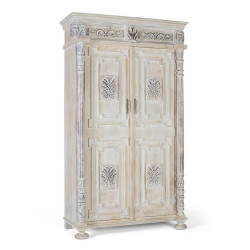 Armoire 2 portes Bois Beige