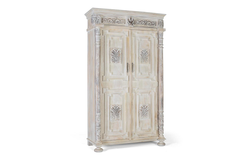 Armoire 2 portes Bois Beige