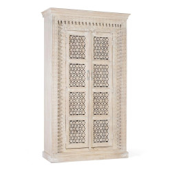 Armoire 2 portes Bois Blanc