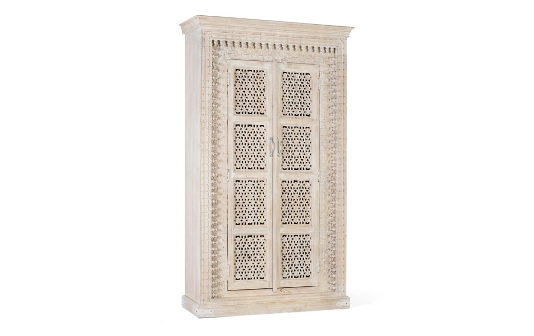 Armoire 2 portes Bois Blanc