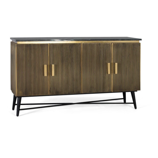 Buffet 4 portes Bois Or