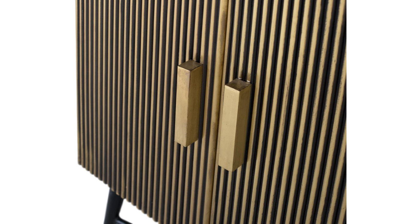 Buffet 4 portes Bois Or