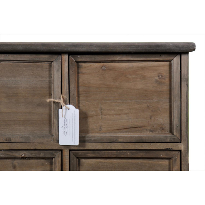 Meuble Semainier Chiffonnier Grainetier Bois 6 Tiroirs Nu 58x40.5x76cm