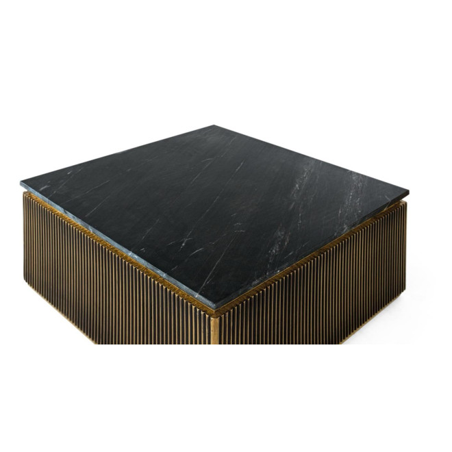 Table basse Bois Bronze