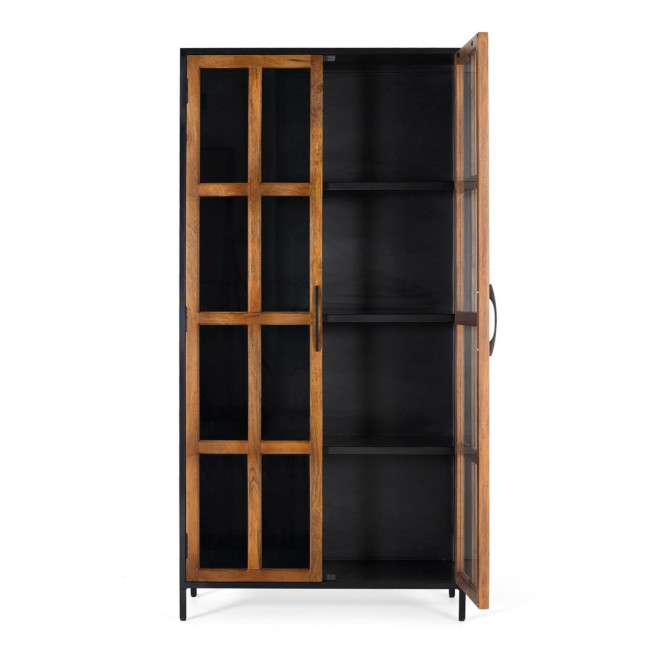 Armoire 2 portes Bois Marron