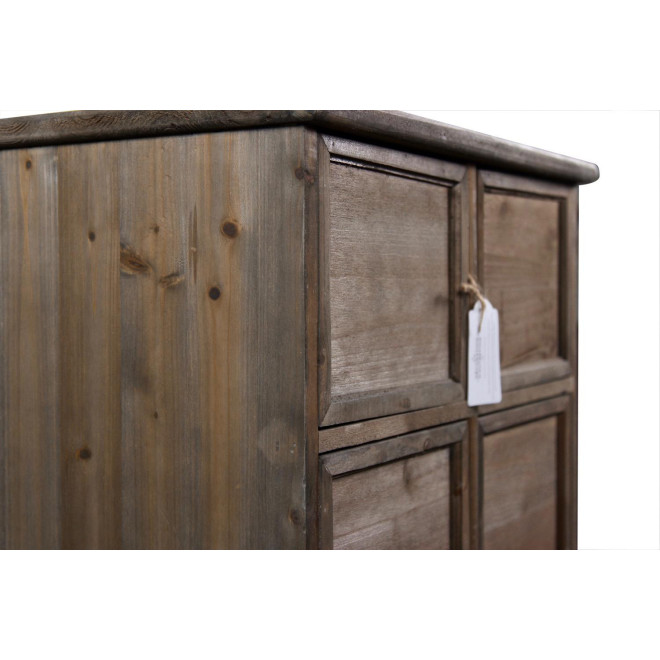 Wochenschrank Chiffonnier Grainetier Bois 6 Schubladen Nu 58x40.5x76cm