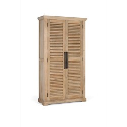 Armoire 2 portes Bois Marron