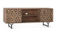 Meuble TV 2 portes Bois Marron