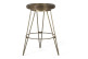 Tabouret Haut Métal Or