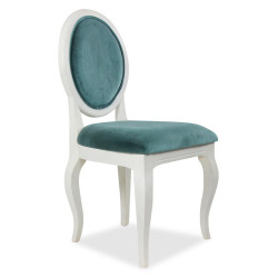 Lot de 2 chaises médaillon