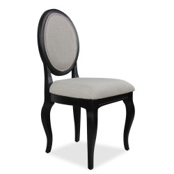 Lot de 2 chaises médaillon