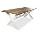 Esstisch Holz Braun 220x100x78.5cm