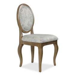 2er-Set Medaillon-Stühle