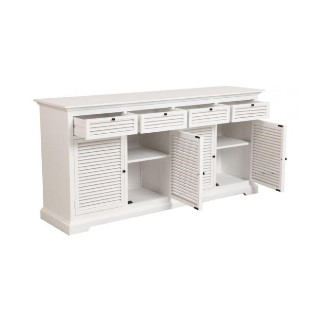 Credenza a 4 ante con 4 cassetti