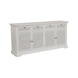 Low sideboard 4 doors 4 drawers