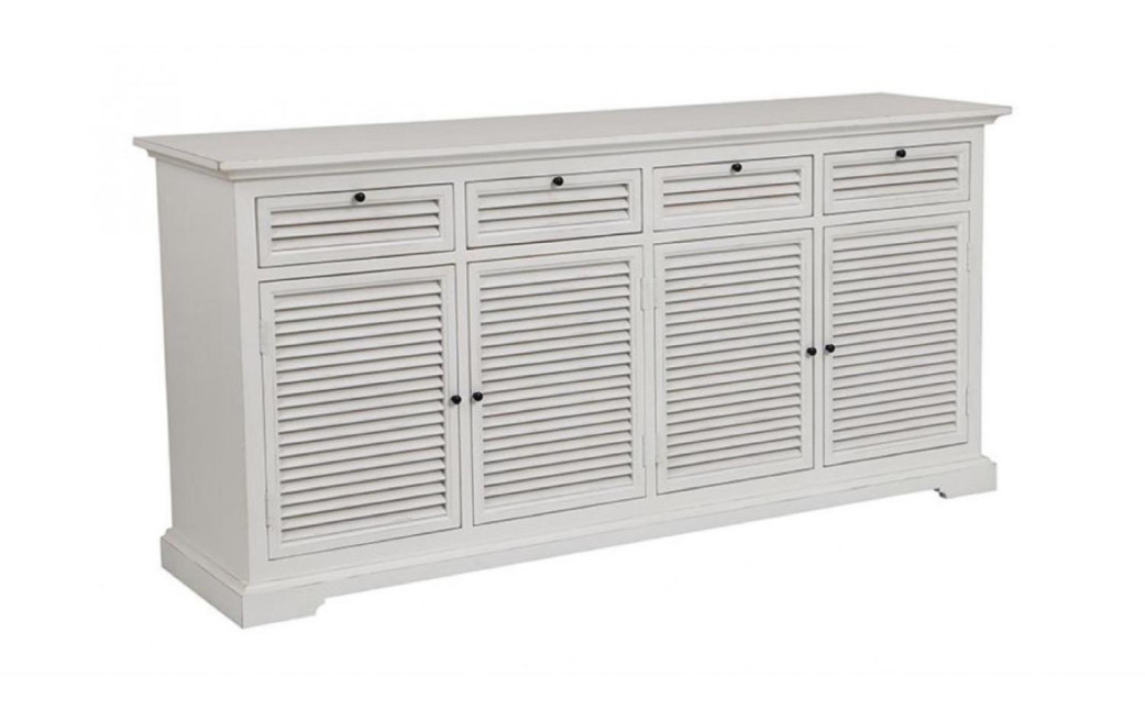 Niedriges Sideboard, 4 Türen, 4 Schubladen
