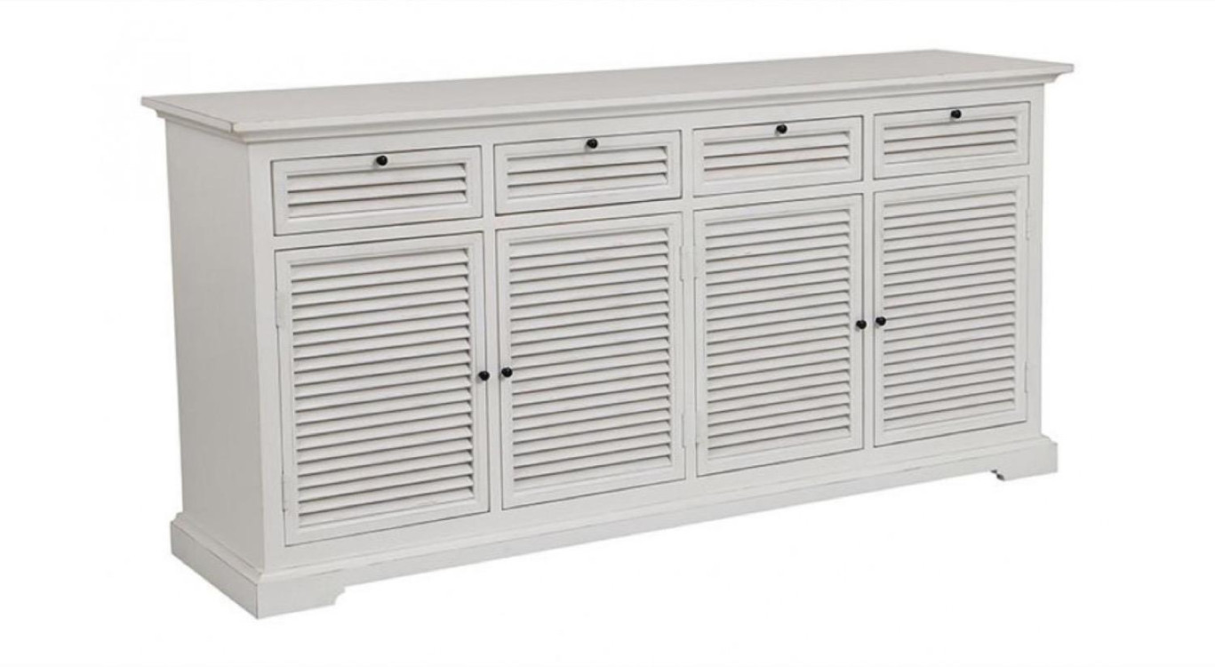 Low sideboard 4 doors 4 drawers