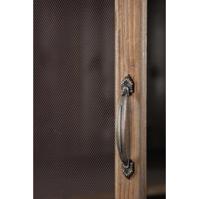 Buffet Vaisselier Rangement Holz 5 Schubladen Nu 81x35x169cm