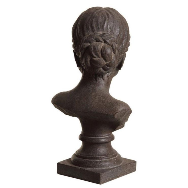 Statue buste jeune fille