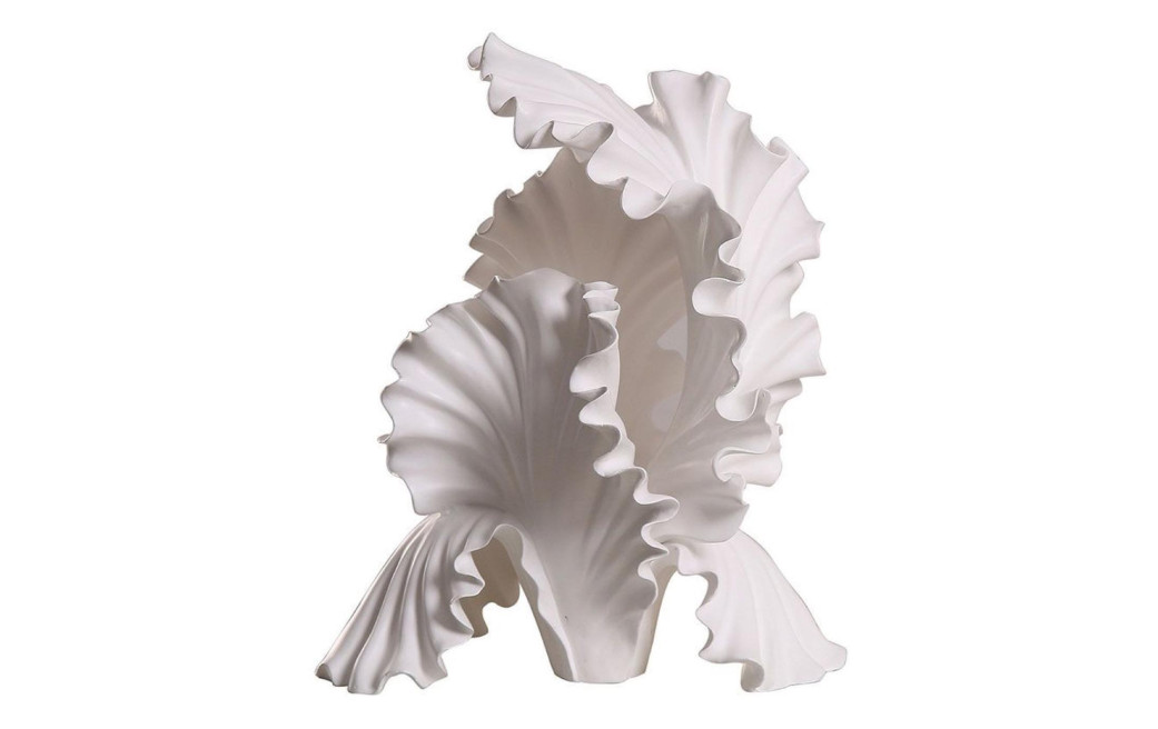 Statue fleur blanche