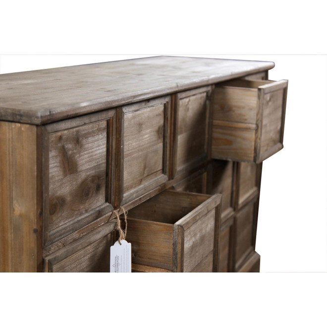 Wochenmöbel Chiffonnier Grainetier Bois 15 Schubladen Nu 137.5x40.5x76cm