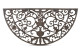 Brown Cast Iron Half Moon Doormat 73.5cm