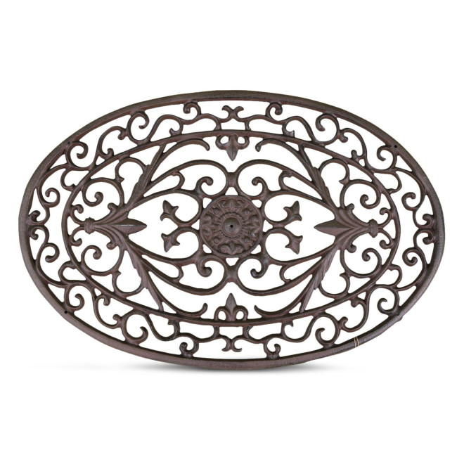 Tapis Paillasson Fer Forge Lune Fonte 61cm