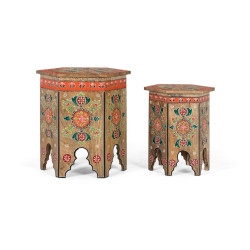 Lot de 2 tabourets
