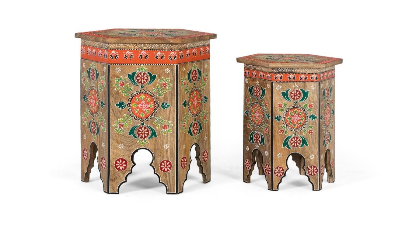 Lot de 2 tabourets
