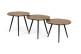 Lot de 3 tables gigognes
