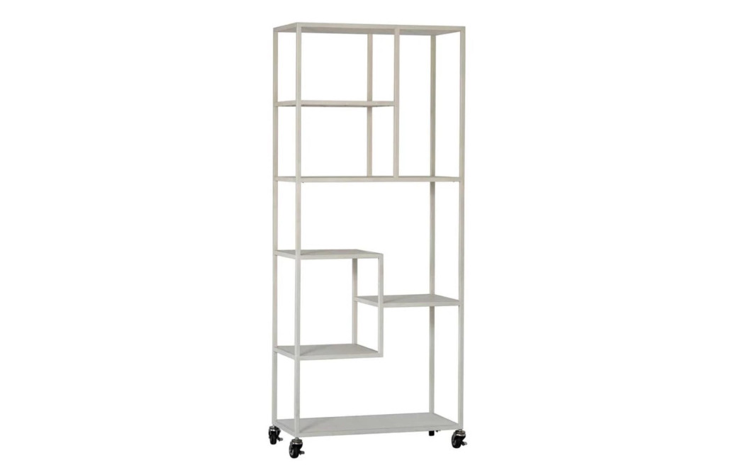 Librería de madera marrón 80x40x194cm