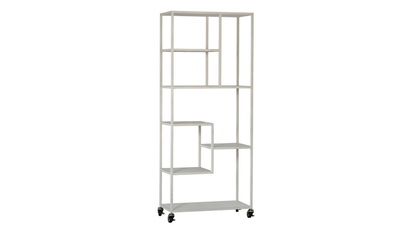 Libreria in legno marrone 80x40x194cm
