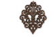 Lily Flower Cast Iron Plaque