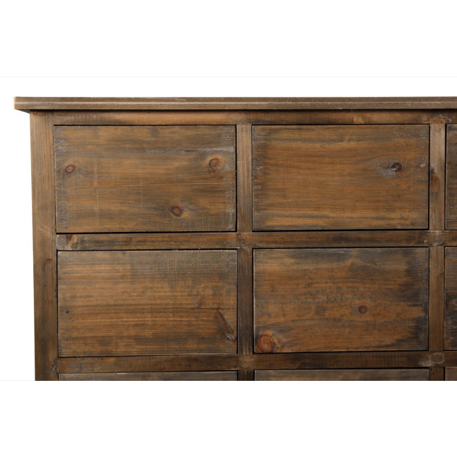 Wochenmöbel Chiffonnier Grainetier Bois 15 Schubladen Nu 200x55x85cm