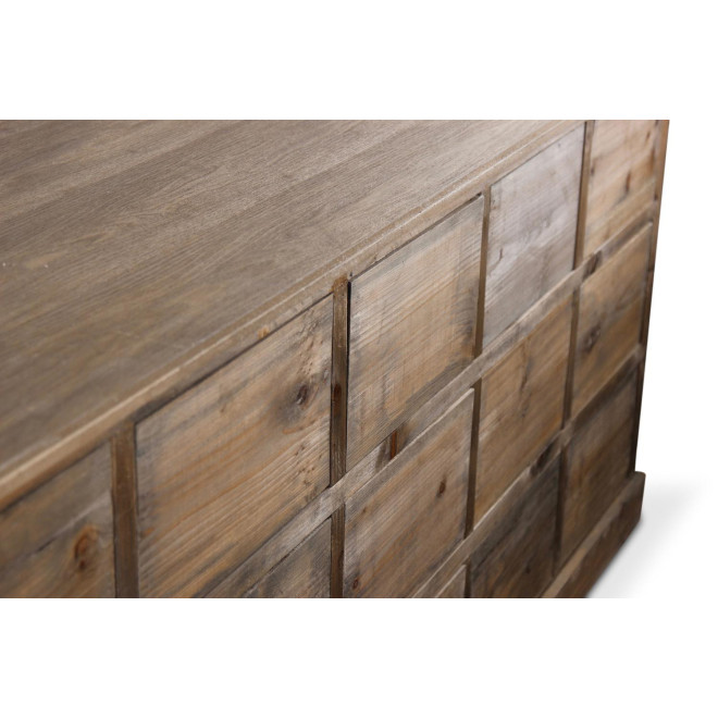 Wochenmöbel Chiffonnier Grainetier Bois 15 Schubladen Nu 200x55x85cm