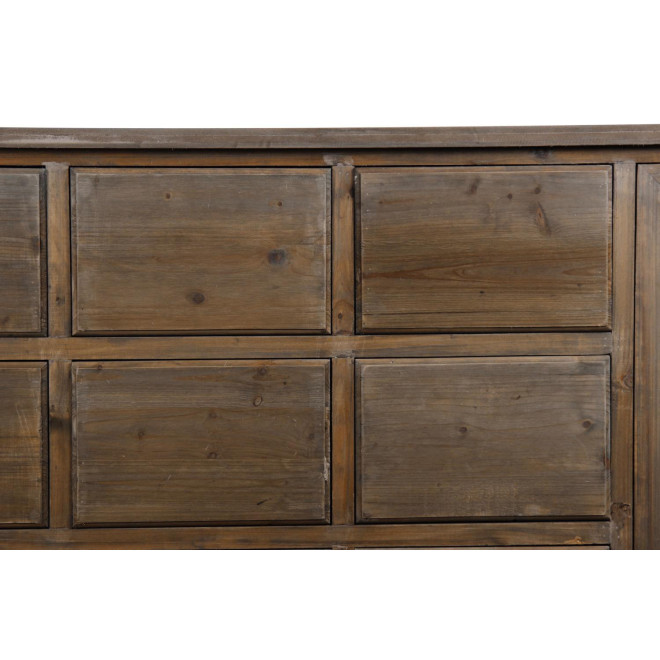Wochenmöbel Chiffonnier Grainetier Bois 9 Schubladen Nu 210x54x90cm