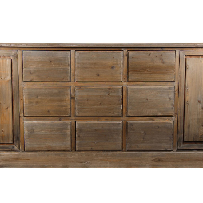 Wochenmöbel Chiffonnier Grainetier Bois 9 Schubladen Nu 210x54x90cm
