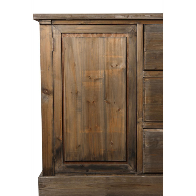 Wochenmöbel Chiffonnier Grainetier Bois 9 Schubladen Nu 210x54x90cm