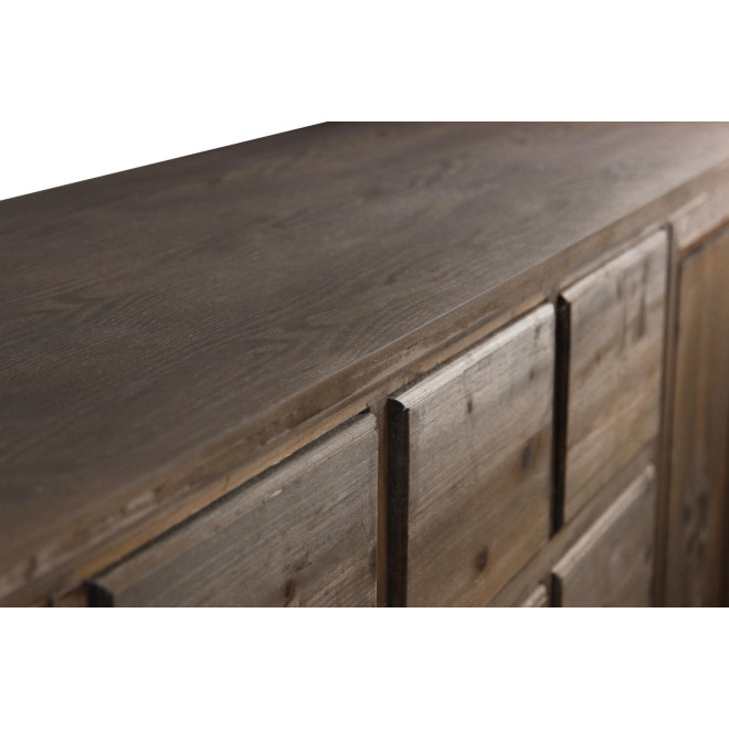 Wochenmöbel Chiffonnier Grainetier Bois 9 Schubladen Nu 210x54x90cm