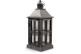 Laterne Holz Braun 19x19x47cm