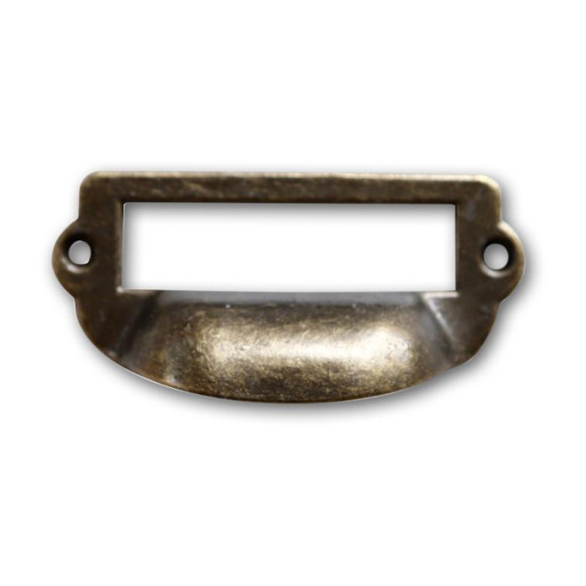 12 Poignées Fonte Aluminium Patinée 06