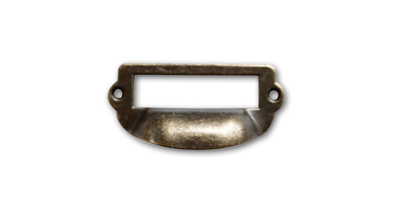 12 Poignées Fonte Aluminium Patinée 06