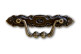 12 Griffe Aluminiumguss Patina 08