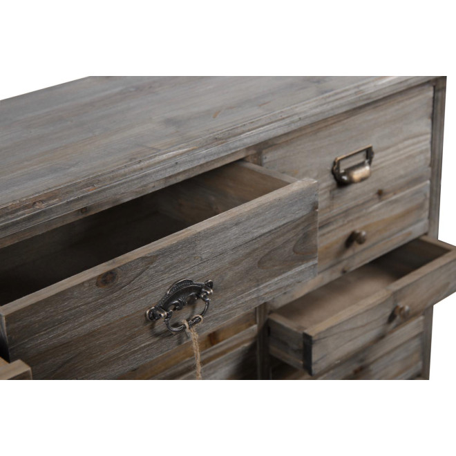 Wochenmöbel Chiffonnier Grainetier Holz 17 Schubladen 124x32.5x78.5cm