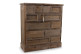 Customization Truhe 16 Schubladen Holz Weiß Nackt 170x35x92cm