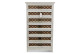 7 Drawer Chiffonier White Cherry Wood 64x32.5x112.5cm