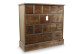 Meuble Semainier Chiffonnier Grainetier Bois 16 Tiroirs Nu 96x35x92cm